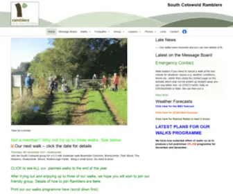 Southcotswoldramblers.org.uk(Southcotswoldramblers) Screenshot