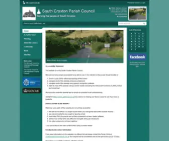 Southcroxtonparish.org.uk(South Croxton Parish Council) Screenshot