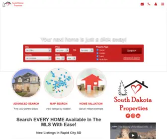 Southdakotaproperties.com(South Dakota Properties) Screenshot