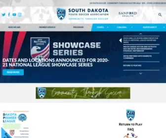 Southdakotasoccer.com(Soccer) Screenshot