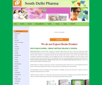 Southdelhipharma.in(Erlonat 150 Mg Tablet exporters (indian generic)) Screenshot