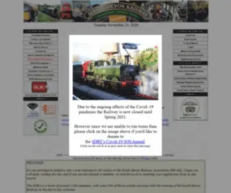 Southdevonrailwayassociation.org(South Devon Railway) Screenshot