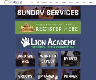 Southeast.cc(Southeast Christian Church) Screenshot