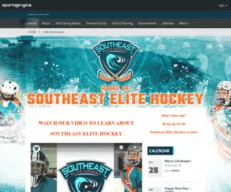 Southeastelitehockey.com(Southeast Elite Hockey) Screenshot