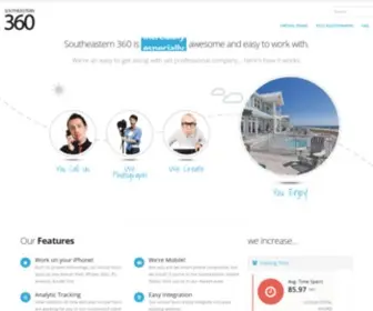 Southeastern360.com(Southeastern 360) Screenshot