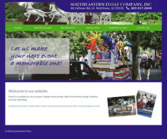 Southeasternfloats.com(Southeastern Float Company) Screenshot