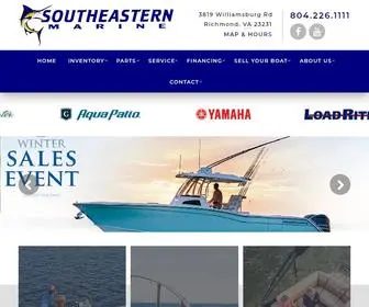 Southeasternmarine.net(Southeastern Marine) Screenshot