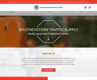 Southeasterntraffic.com(Traffic Equipment rental and Installation) Screenshot