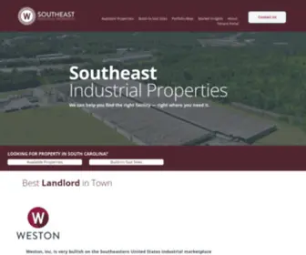 Southeastindustrialproperties.com(Southeast Industrial Properties) Screenshot