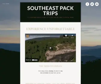 Southeastpacktrips.com(Southeast Pack Trips) Screenshot