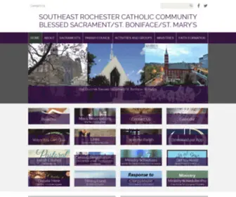 Southeastrochestercatholics.org(Southeast Rochester Catholic Community) Screenshot