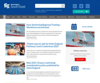 Southeastswimming.org(Swim South East) Screenshot