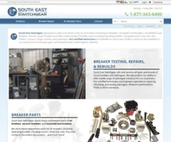 Southeastswitchgear.com(South East Switchgear) Screenshot