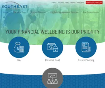 Southeasttrust.com(Southeast Trust Company) Screenshot