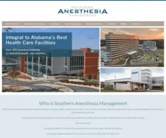 Southernanesthesia.org(Southern Anesthesia Management) Screenshot