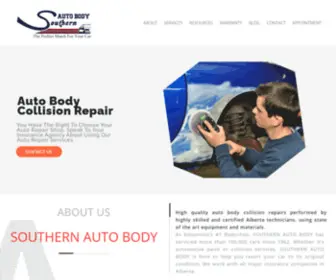 Southernautobody.com(Southern Auto Body) Screenshot