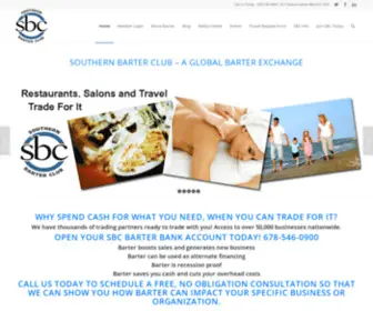 Southernbarterclub.com(A Global Barter Exchange) Screenshot