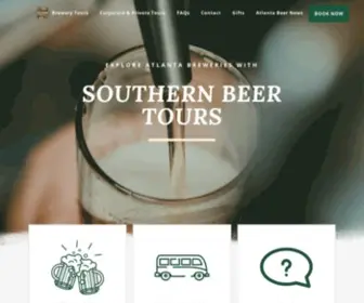 Southernbeertours.com(Atlanta's Best Brewery Tour) Screenshot