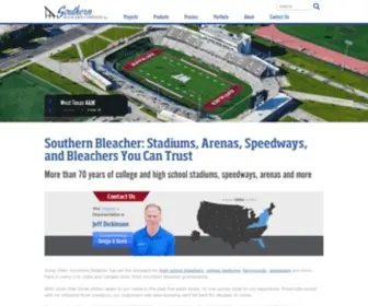 Southernbleacher.com(Southern Bleacher) Screenshot