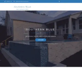 Southernblueconstruction.com(Design) Screenshot