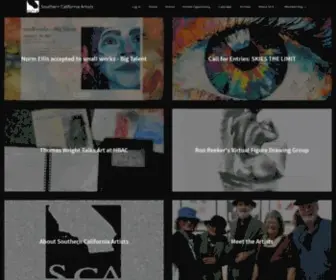 Southerncaliforniaartists.org(Southern California Artists) Screenshot