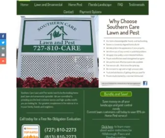 Southerncarelawnandpest.com(Southern Care Lawn and Pest) Screenshot