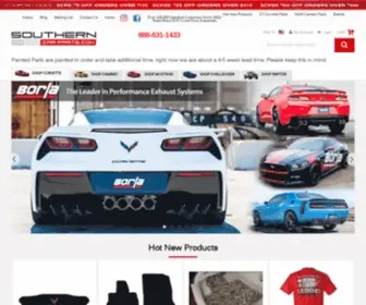 Southerncarparts.com(Corvette Parts & Accessories for C5) Screenshot