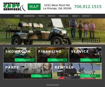 Southerncartservices.com(Southern Cart Services) Screenshot
