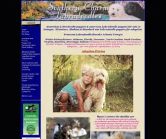 Southerncharmlabradoodles.com(Southern Charm Labradoodles) Screenshot