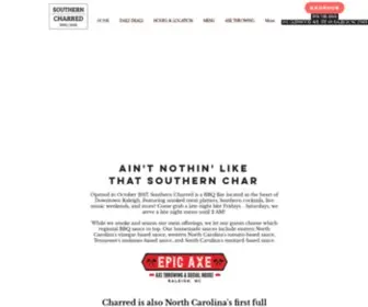 Southerncharred.com(Mysite) Screenshot