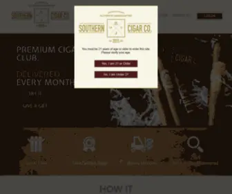 Southerncigarco.com(Southern Cigar Co) Screenshot