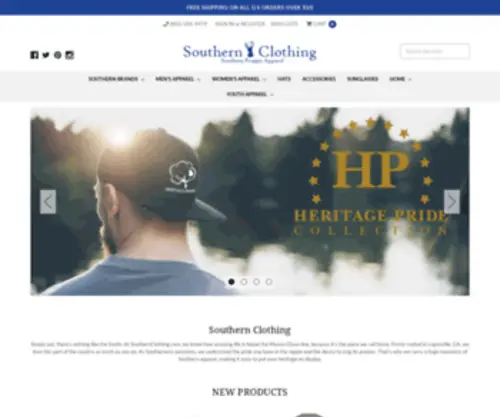 Southernclothing.com(Southernclothing) Screenshot