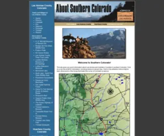 Southerncolorado.info(About Southern Colorado) Screenshot