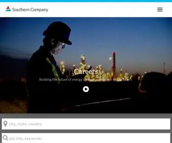 Southerncompany.jobs(View All Jobs/Careers) Screenshot