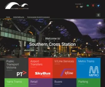 Southerncrossstation.com.au(Southern Cross Station) Screenshot