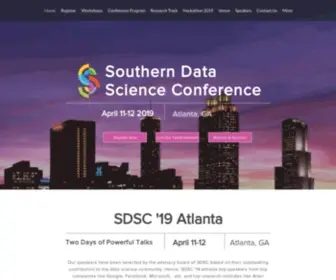 Southerndatascience.com(Southern Data Science) Screenshot