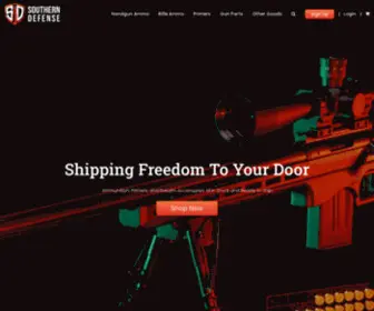 Southerndefense.com(Buy Ammo Online) Screenshot