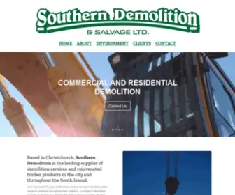Southerndemolition.co.nz(Southern Demolition) Screenshot