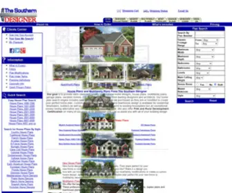 Southerndesigner.com(Leading House Plans) Screenshot