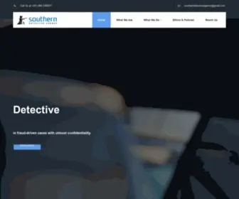 Southerndetectiveagency.com(Best Private Detective Agency in Cochin) Screenshot