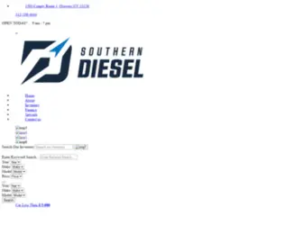 Southerndieseltruck.com(Southern Diesel Truck co) Screenshot