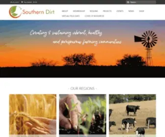 Southerndirt.com.au(Creating & sustaining vibrant) Screenshot