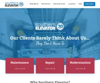 Southernelevator.com(Elevator Repair) Screenshot