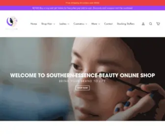 Southernessencebeauty.com(Southern Essence Beauty) Screenshot