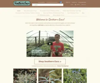 Southerneucs.com(Cold Hardy Eucalyptus Trees For Sale) Screenshot