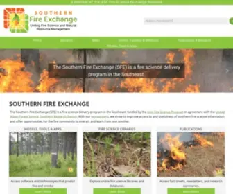Southernfireexchange.org(Southern Fire Exchange) Screenshot