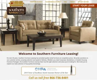 Southernfurnitureleasing.com(Southern Furniture Leasing) Screenshot