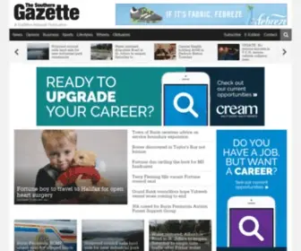 Southerngazette.ca(The Southern Gazette) Screenshot