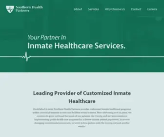 Southernhealthpartners.com(Your Affordable Inmate Healthcare Partner) Screenshot