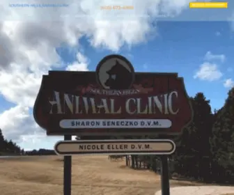 Southernhillsanimalclinic.com(Southern Hills Animal Clinic) Screenshot